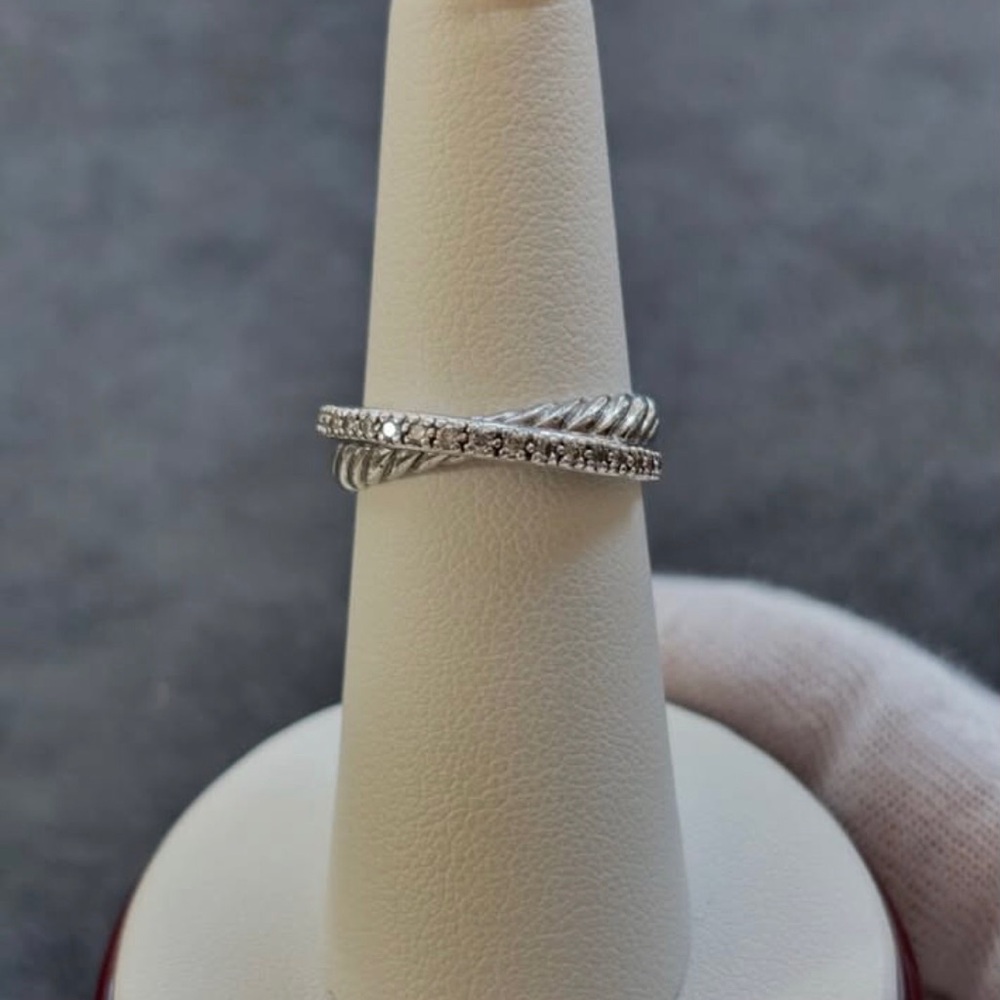 David Yurman Diamond Cable Ring